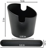 Load image into Gallery viewer, 5 inch Coffee Knock Box Espresso Knock Box with a longer detachable Knocking Rod Shock-Absorbent Durable Non-Slip Base Espresso Machine Accessories Espresso Dump Bin for Home/Office