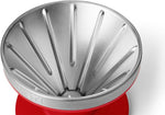 Load image into Gallery viewer, YETI Pour Over Coffee Maker Accessory Ramblers, Designed for Perfect Coffee Extraction Anywhere, Stainless Steel, fits any V60 Filter, Rescue Red