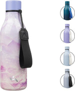Load image into Gallery viewer, Insulated Water Bottle with Strap,18 oz Double Wall Stainless Steel Vacuum Bottles Metal Water Flask,Dawn