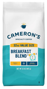 Load image into Gallery viewer, Cameron's Coffee Roasted Ground Coffee Bag, Breakfast Blend, 32 Ounce