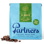 Load image into Gallery viewer, PARTNERS COFFEE ROASTERS - Whole Bean Coffee (El Ramo - Colombian, Light Roast) 12oz - Sweet, Nuanced Colombian Blend - Peach, Fresh Cream, Vanilla - Whole Coffee Beans - Roasted in New York City