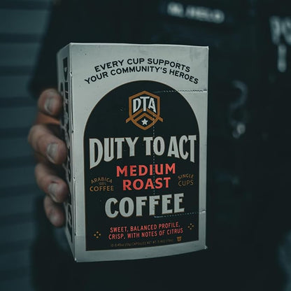 Duty to Act Dark Roast K-Cup, 12, 5.4 Ounce Pods (Pack of 5)