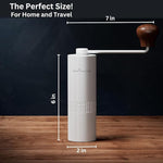 Load image into Gallery viewer, Manual Coffee Grinder - Manual Burr Grinder, Portable Coffee Grinder Manual - Espresso Hand Grinder Coffee - Manual Coffee Bean Grinder - Travel Coffee Grinder Hand Coffee Grinder Burr