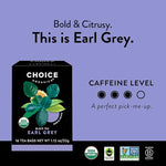 Load image into Gallery viewer, Choice Organic Teas - Favorites Variety Pack Sampler - Includes Earl Grey, Jasmine Green, Oolong, Rooibos, Cocoa Mint Puerh, and Grapefruit Honeybush Organic Teas - 96 Tea Bags (Pack of 6)