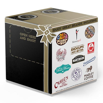 EKOCUPS Organic & Fair Trade Gourmet Hot or Iced Coffee Single Serve Cups for Keurig K Cup Brewer Variety Pack Sampler, 30 Count