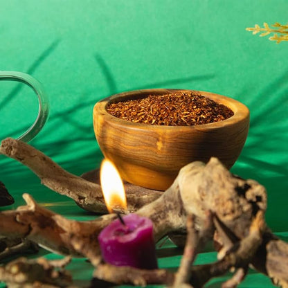 Organic Positively Tea Company, Fireside Vanilla Rooibos Tea, Loose Leaf, 4 Ounce