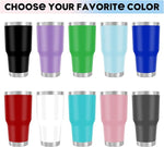 Load image into Gallery viewer, Personalized Coffee Tumbler with Pictures Text Name, Custom Photo Stainless Steel Coffee Tumbler, Coffee Travel Mug Cup 30 Oz, Custom Gifts for Father's Day Birthday Christmas for Dad, Mom, Friend