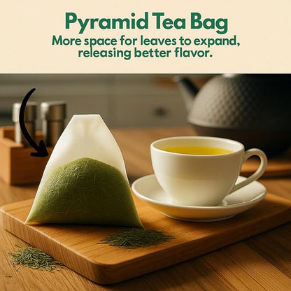 Tozzy Organic Mullein Tea - 100 Count | Pyramid Tea Bags (Plant-Based & Eco-conscious) | Supports Lung Health & Respiratory Wellness | Pure Ingredients