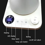 Load image into Gallery viewer, Smart Digital Electric Kettle with Variable Temperature Control, Stainless Steel Inner, 1200W Quick Heating Gooseneck Electric Kettles, Stylish Matte Finish for Coffee &amp; Hot Beverages, 0.9L (Beige)