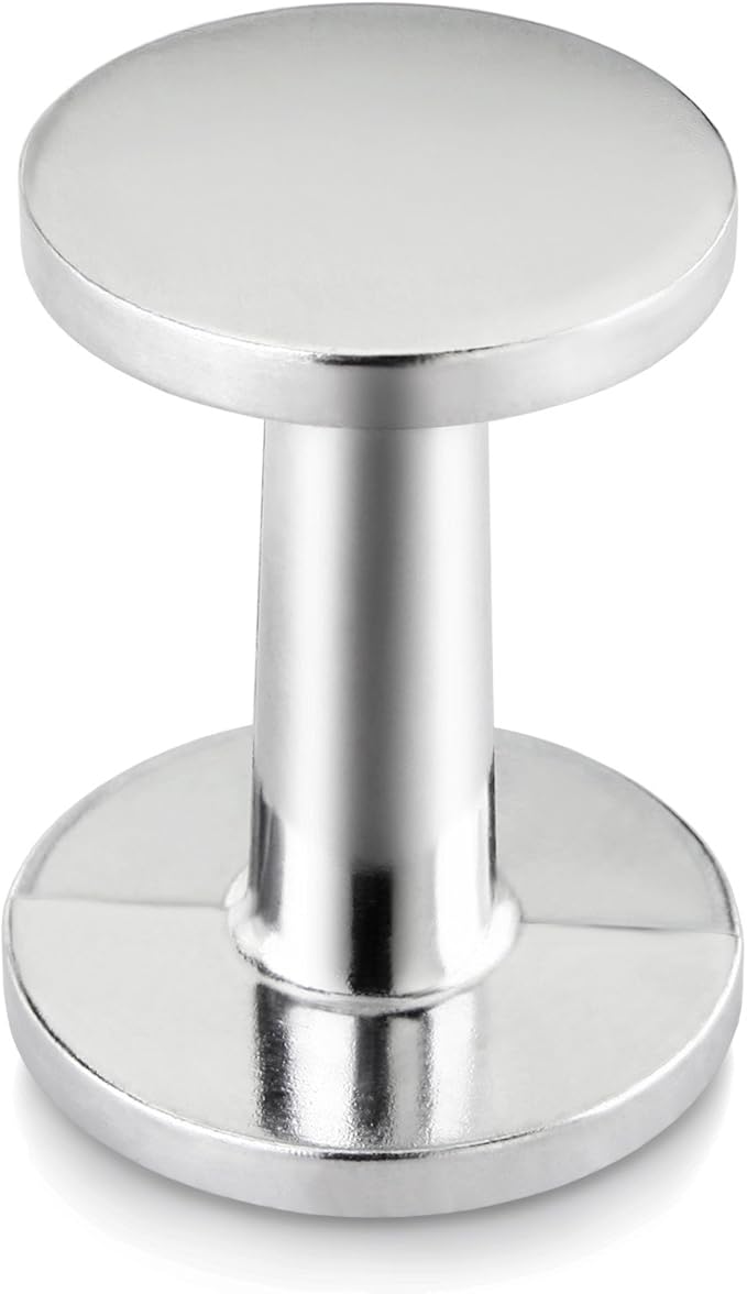 New Star Foodservice Commercial Grade Stainless Steel 18/8 Frothing Pitcher (Espresso Tamper)