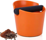 Load image into Gallery viewer, 5 Inch Coffee Knock Box Shock-Absorbent Durable Barista Style Knock Box With Removable Knock Bar and Non-Slip Base Gift (S-Orange)