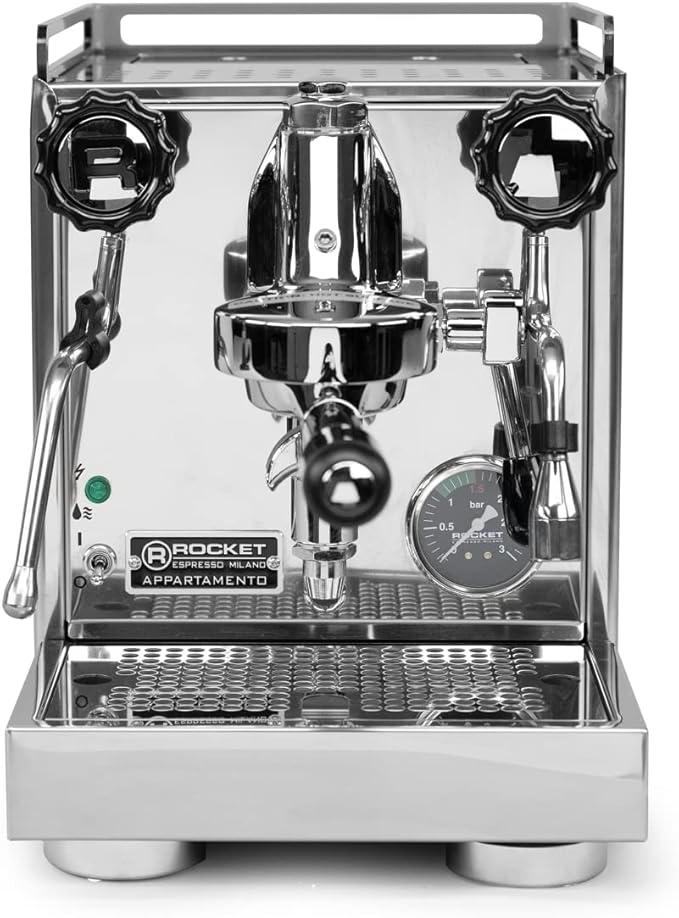 Rocket Espresso Appartamento Espresso Machine | E61 | Heat Exchanger | Black