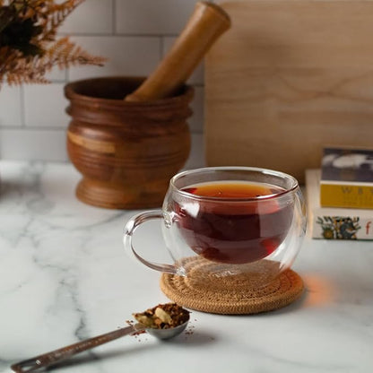 Organic Positively Tea Company, Banana Bread Chai Rooibos Tea, Loose Leaf, 4 Ounce