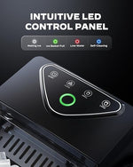 Load image into Gallery viewer, Silonn Countertop Ice Maker with Expanding Ice Basket, 9 Cubes in 6 Mins, 2.5L Ice Basket, Self-Cleaning Ice Maker with LED Touch Control, 2 Bullet Ice Sizes for Home, Kitchen, Office