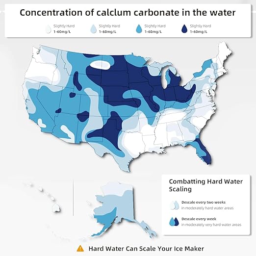Antarctic Star Nugget Ice Maker Countertop with Soft Chewable Ice, Portable Sonic Ice Maker with Basket and Scoop, Removable Top Cover, Auto-Cleaning for Home/Party/RV/Camping (Stainless Steel Silver)