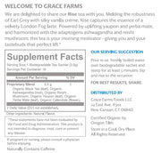 Grace Farms Organic Rise Wellness Blend Tea, 16 Ct