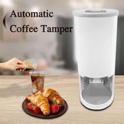 Automatic Coffee Tamper Machine Tamper 58/58.3mm Commercial Non-stick Tamper Espress Cafe Efficient Coffee Tamper Machines (58.3mm, White)
