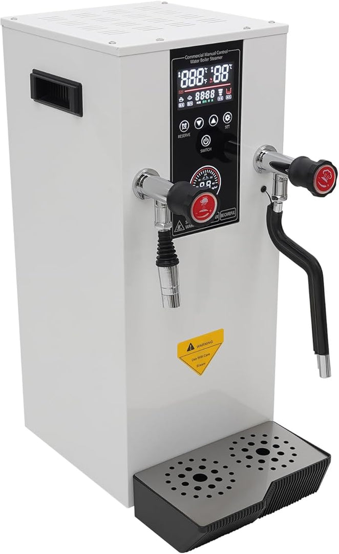 Commercial Milk Frother, 3.2 Gal Capacity Milk Frothers with 1-12h Timer Function 3000W Electric Milk Frother for Heating Beverages, Extracting Tea, and Brewing Milk Froth