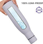 Load image into Gallery viewer, BJPKPK 25oz Insulated Stainless Steel Water Bottles Reusable Metal Travel Sports Water Bottle Keep Cold and Hot,Mist Grey