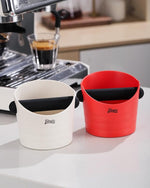 Load image into Gallery viewer, Bincoo Small Coffee Knock Box 4.5 Inch - Espresso Accessories for Coffee Grounds Container - Multifunctional, Suitable for Home &amp; Bar.(White)