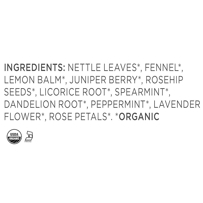 Tea Forte Serenity Premium Organic Loose Leaf Caffeine-Free Herbal Tea Blend Canister, Makes 35-50 Cups