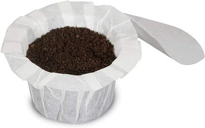 Perfect Pod EZ-Cup Disposable Paper Filters with Patented Lid Design for Reusable Coffee Pods (2)