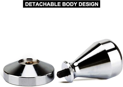 Coffee Tamper Press Stainless Steel Chromed