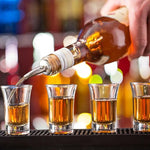 Load image into Gallery viewer, Ruckae 12 Pack 2oz Shot Glasses Set Clear Shot Glasses Bulk with Heavy Base Bar Cone Glass Shot Cups for Vodka Tequila Whiskey Liquor