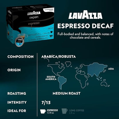 Lavazza Expert Variety Pack, Contains Light, Medium, and Dark Roast Espresso and Coffee Capsules, Compatible with Lavazza Classy Machines (36 Capsules)