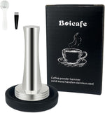 Load image into Gallery viewer, Coffee Tamper 40mm 41mm, Espresso Tamper 40mm 41mm, 40mm 41mm 304 Stainless Steel Espresso Coffee Tamper with Mat