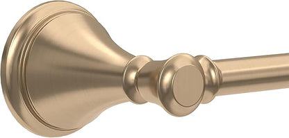 DELTA Cassidy Toilet Paper Holder, Champagne Bronze, Bathroom Accessories, 79750-CZ 3.63 x 8.38 x 3.63 Inches