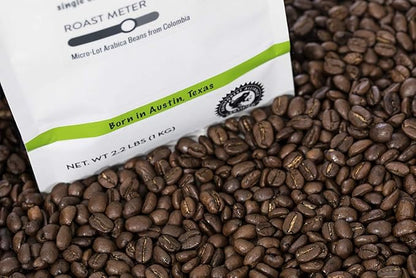 Wink Coffee Low Acid Medium Roast Espresso – 2.2 lb Whole Bean Coffee, 100% Arabica, Colombian Single Origin, Smooth, Full-Bodied & Sustainable