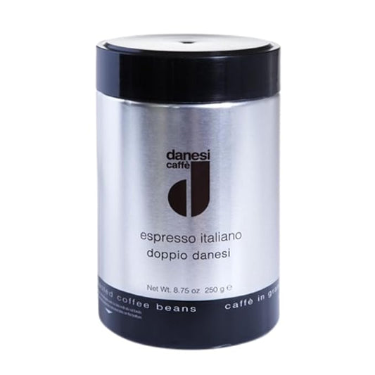 Danesi Caffe Italian Whole Coffee Beans - Espresso Coffee Beans and Medium Roast Whole Bean - Perfect for Espresso Machines, French Press, and Home Brewing - Doppio (8.75 lb)