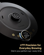 Load image into Gallery viewer, Cocinare FLOW B9 Gooseneck Electric Kettle, Precise Temperature Control for Pour-Over Coffee &amp; Tea Brewing, Stainless Steel Interior, Rapid Heating for Boiling Water 1500W/0.9L (Picasso Blue)