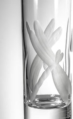 Load image into Gallery viewer, Rolf Glass Dragonfly Shot Glass | 2.5oz Engraved Glass Cordial | Elegant Spring Design | Lead-Free and Diamond-Wheel-Engraved | Made in the USA | Set of 4