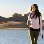 Load image into Gallery viewer, WACACO Octaroma Lungo Vacuum Insulated Coffee Mug, Double-wall Stainless Steel Travel Tumbler With Drinking Lid, 10 fl oz(300ml)， Pomona Green