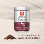 Load image into Gallery viewer, illy Whole Bean Coffee - Perfectly Roasted – Guatemala Dark Roast - with Notes of Chocolate – Complex &amp; Balanced - 100% Arabica Beans - No Preservatives – 8.8 Ounce
