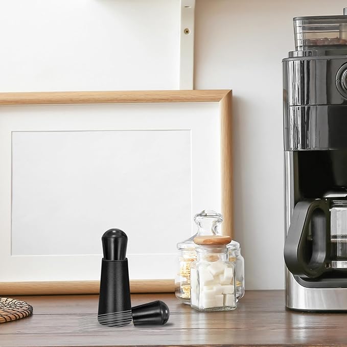 WDT tool, Espresso Distribution Tools, 12 x 0.35mm 304 Stainless Steel Needles Distributor, Espresso Coffee Stirrer for Barista