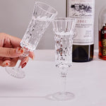 Load image into Gallery viewer, Cordial Glasses with Stem, Crystal Fancy Shot Glasses - Set of 12 | Limoncello Glasses | Sherry | Liqueur 1.5 oz / 45 ml