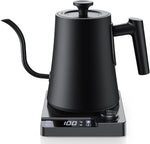 Load image into Gallery viewer, 1.0L Electric Gooseneck Kettle, ±1℉ Temperature Control &amp; Keep warm, for Pour Over Coffee and Tea, 304 Stainless Steel Inner and lid, Quick Heating Electric Kettles for Boiling Water