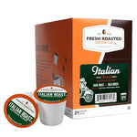 Load image into Gallery viewer, Fresh Roasted Coffee, Italian Roast, Dark, 24 Pods for K Cup Brewers