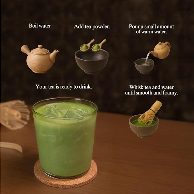 YEDOENSIS Ceremonial Uji Matcha - Japanese Green Tea Ceremonial Uji-Matcha Powder, Vegan Gluten-Free (40g)