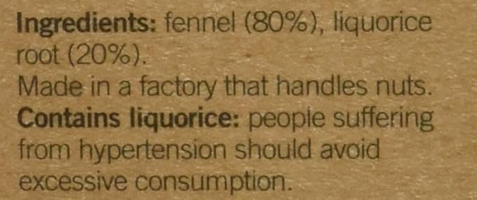 Teapigs Fennel & Liquorice Herbal Tea Bags Made With Whole Leaves (6 Packs of 15 Tea bags)