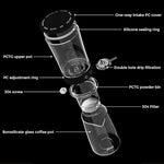 Load image into Gallery viewer, Bincoo Glass Ice Coffee Dripper with Adjustable Dripe Flow Control, Cold Brew Coffee Maker - 450ML, Precision Drip Brewer Tower for Smooth, Low-Acidity Cold Brew Concentrate