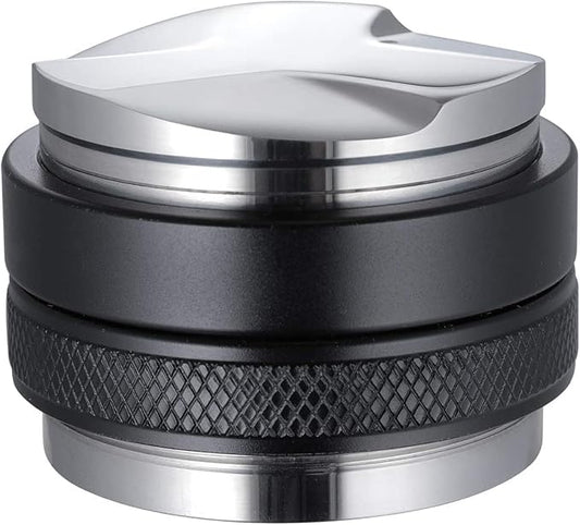 53mm Coffee Distributor and Tamper, Dual Head Coffee Leveler Compatible with Breville 54mm Portafilter, Adjustable Depth- Professional Espresso Hand Tampers