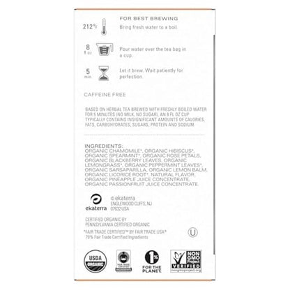 TAZO Calm Chamomile Herbal Tea Bags, Caffeine Free Blend, 16 Total Tea Bags