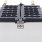 Load image into Gallery viewer, 1.4kw Waffle Stick Making Machine, 14.8x12.9x8.8in Electric Waffles Making Machine, Desktop Stainless Steel Waffle Making Machine with 6 Waffles, 122-572℉, Dual Separate Knobs, Timer(0-5min)