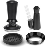 Load image into Gallery viewer, 51mm Espresso Accessories Kit, Calibrated Spring Loaded Tamper, WDT Tool Espresso Machine Accessories Kit and Dosing Funnel Set, Coffee Tamper Tool and 51mm Portafilters, Barista Tools