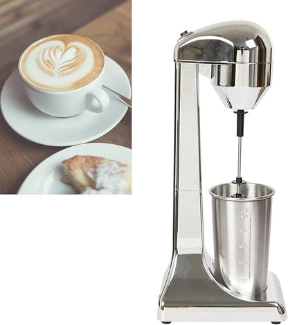 Commercial Stainless Steel Milk Shake Machine, Stainless Steel Milk Shaking Machine,One Head Drink Mixer 110V (One Head)