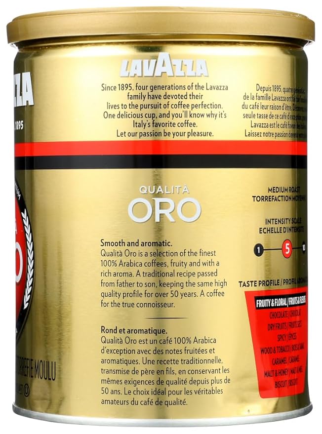 Lavazza Coffee Grnd Qualita Oro Can2